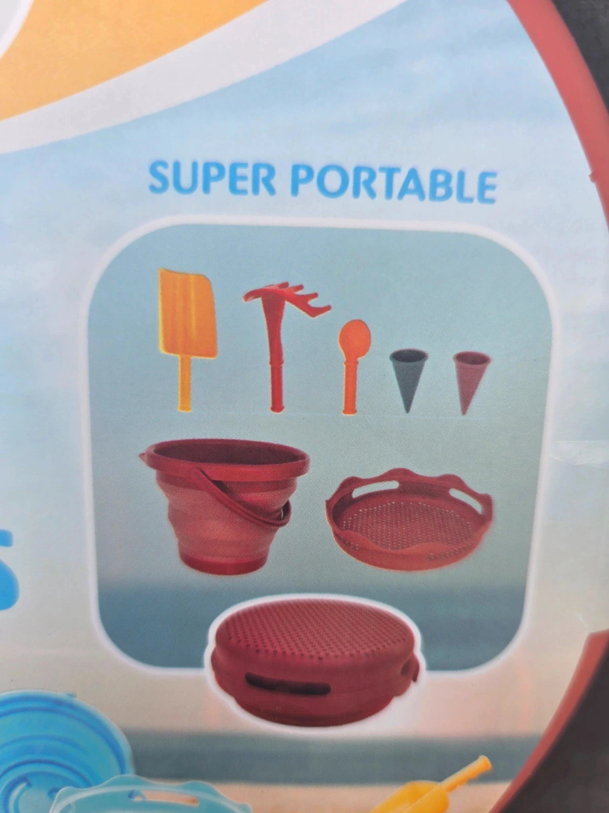 Sand toys 7 en 1 - Compactoys - rose